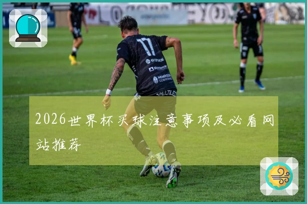 2026世界杯买球注意事项及必看网站推荐